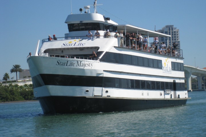 a large ship in a body of water