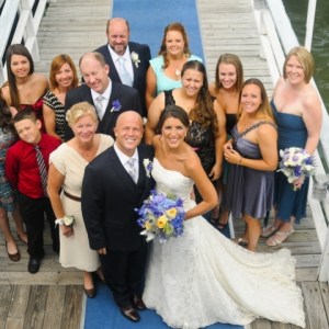 a group of people posing for a photo